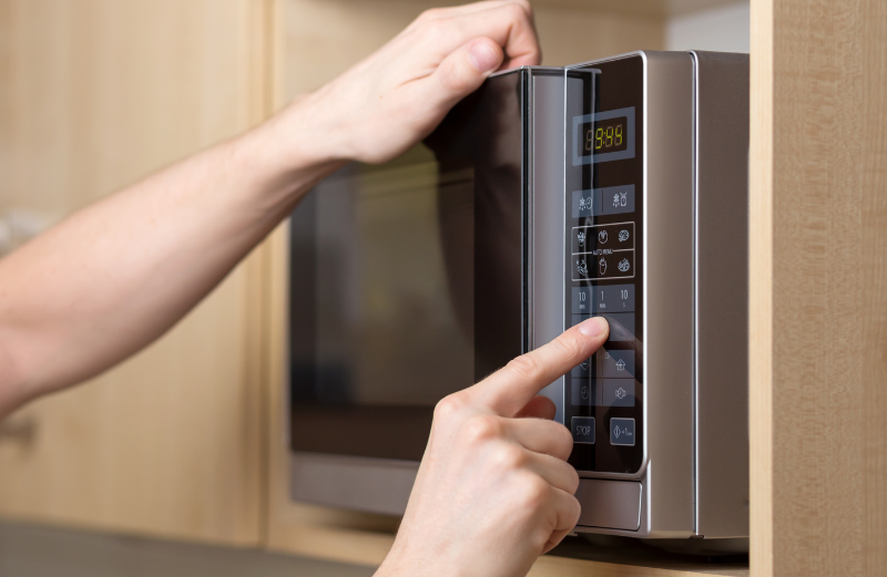 Microwave with Kill a Watt